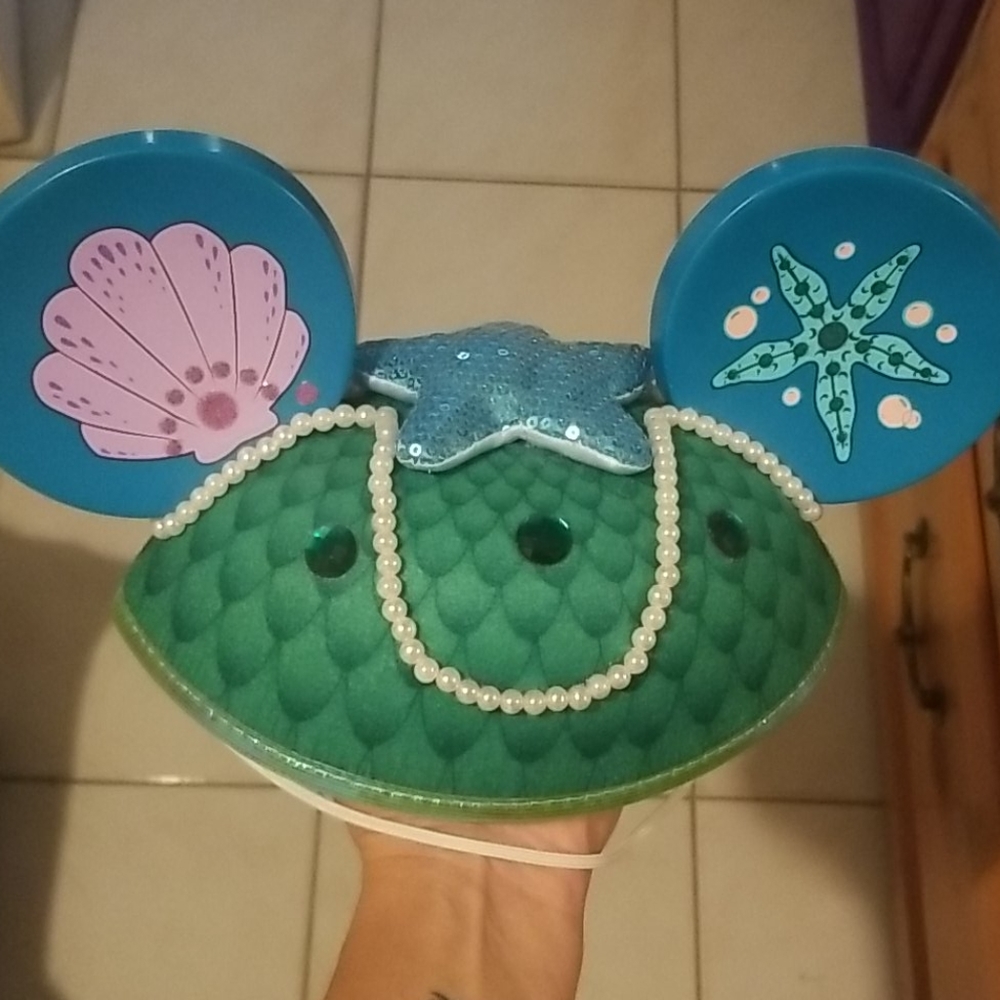 Disney little mermaid Mickey Ears - Picture 7 of 8